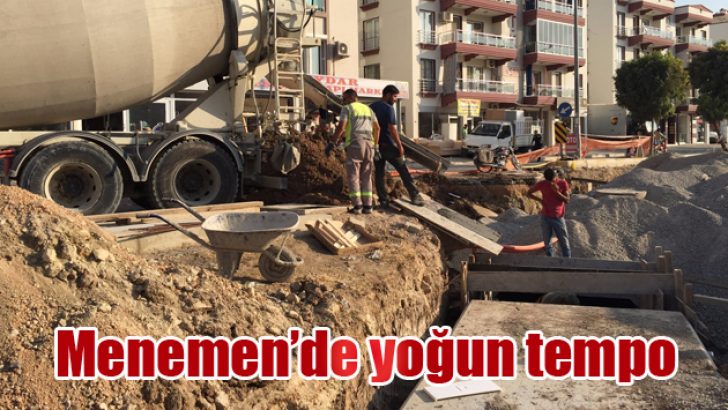 Menemen’de yoğun tempo