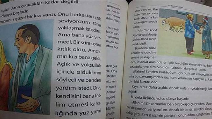 Ordu’da çocuklara dağıtılan kitapta skandal ifadeler