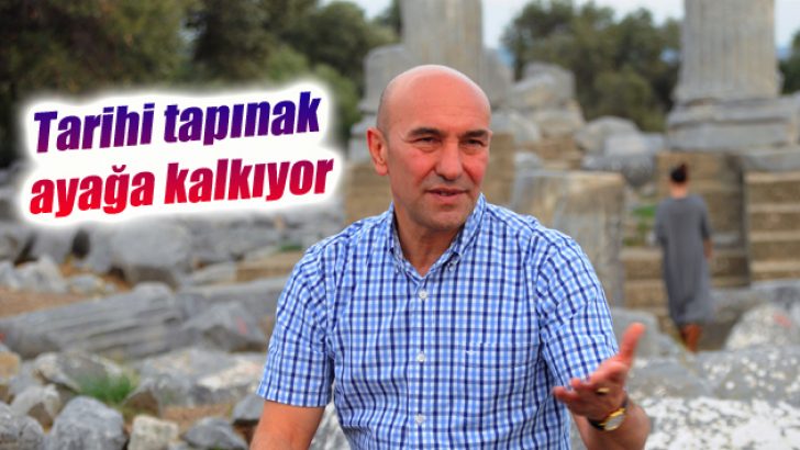 Tarihi tapınak ayağa kalkıyor