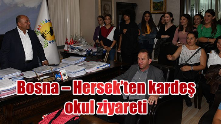Bosna – Hersek’ten kardeş okul ziyareti
