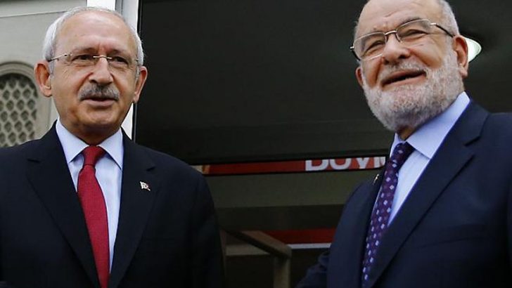 Kılıçdaroğlu ile Karamollaoğlu görüşmesi başladı