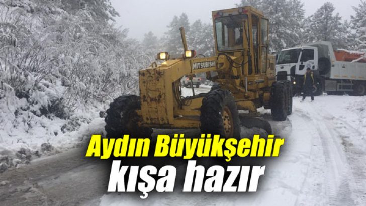 Aydın Büyükşehir kışa hazır