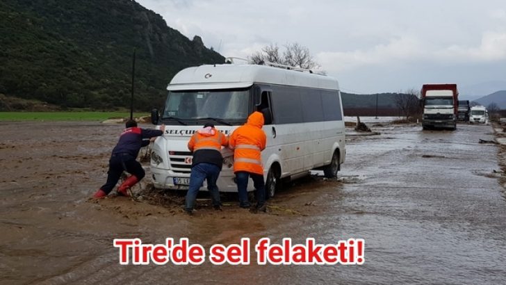 Tire’de sel felaketi!