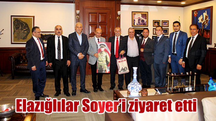 Elazığlılar Soyer’i ziyaret etti