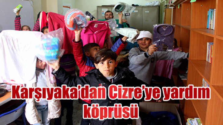 Karşıyaka’dan Cizre’ye yardım köprüsü