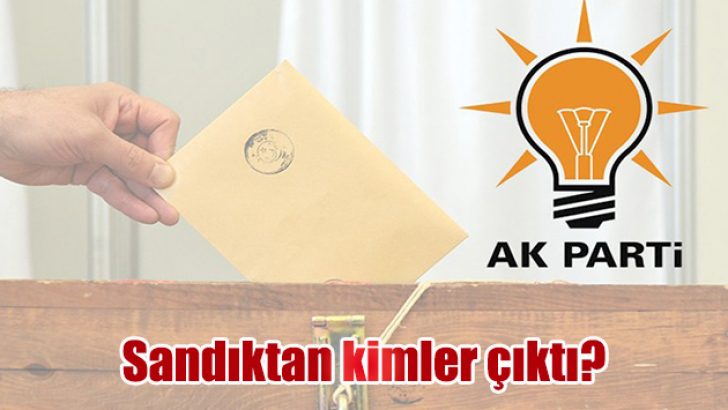 Sandıktan kimler çıktı?