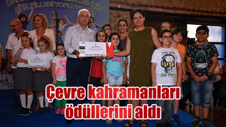 Çevre kahramanları ödüllerini aldı