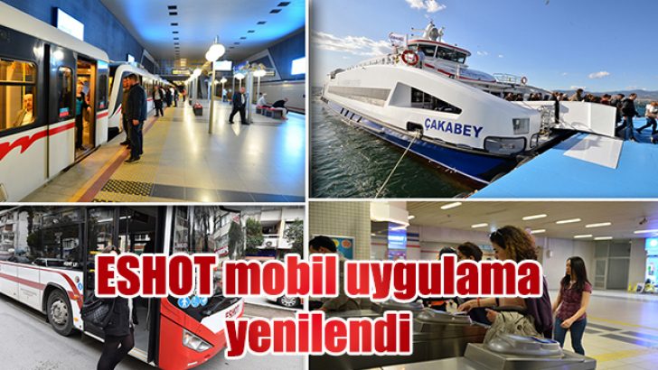 ESHOT mobil uygulama yenilendi