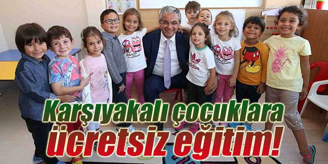 Karşıyaka Belediyesi’nden çocuklara ücretsiz eğitim!