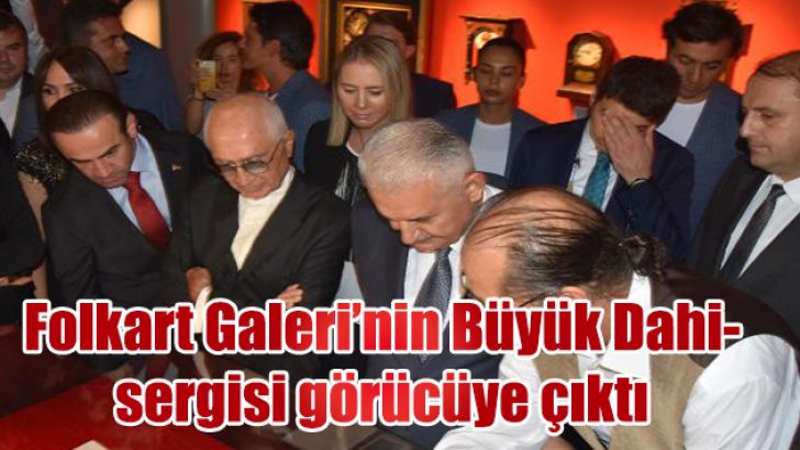 Folkart Galeri’nin, ‘Büyük Dahi Gazi Mustafa Kemal’ adlı sergisinde görücüye çıktı