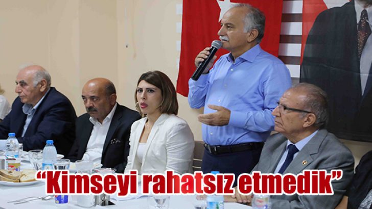 BAŞKAN KARABAĞ, ALEVİ VAKIF VE DERNEK YÖNETİCİLERİ İLE BULUŞTU